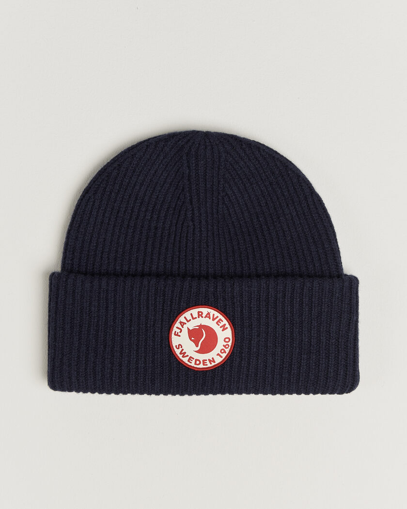 Fjällräven 1960 Logo Hat Dark Navy – Bleu