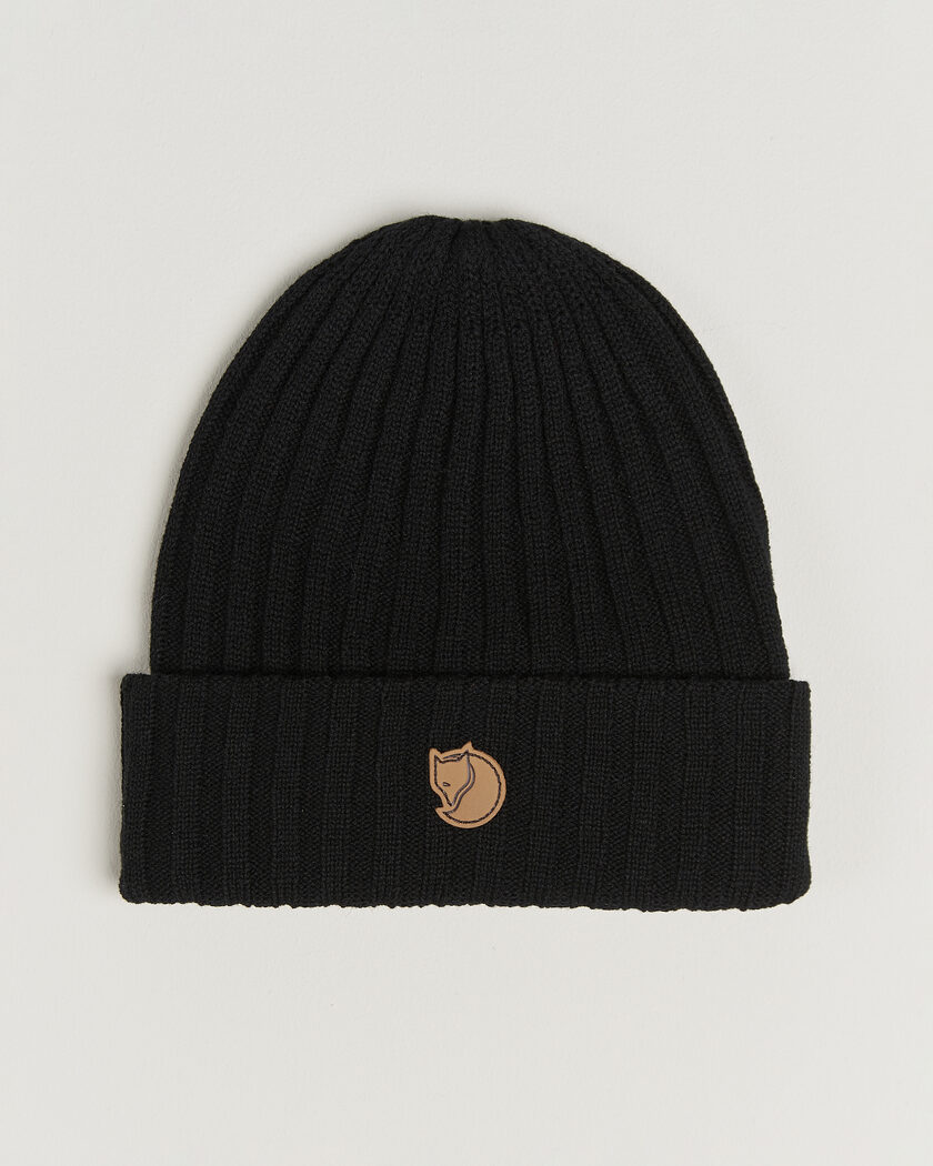 Fjällräven Byron Wool Hat Black – Noir