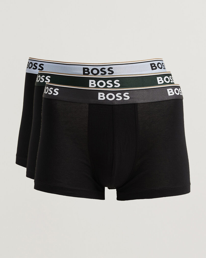 BOSS BLACK 3-Pack Trunk Black – Noir