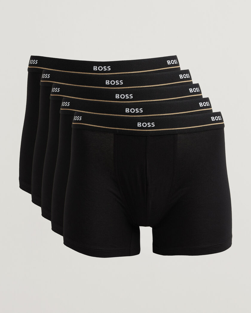 BOSS BLACK 5-Pack Boxer Brief Black – Noir