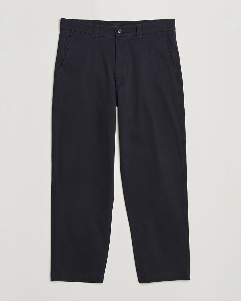 BOSS ORANGE Cotton Chino Dark Blue – Bleu