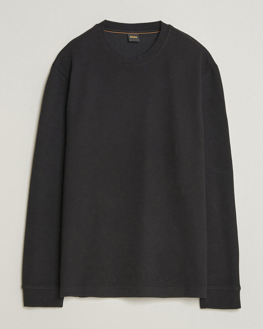 BOSS ORANGE Tempesto Sweater Black – Noir