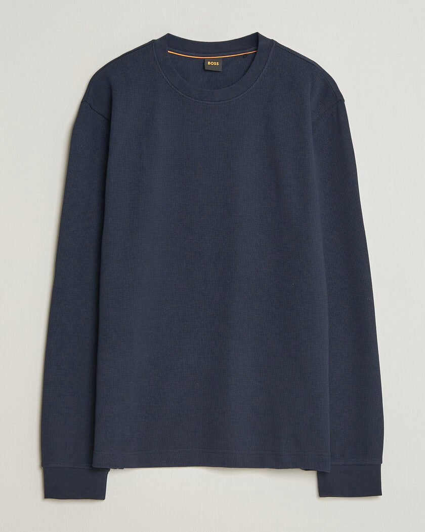 BOSS ORANGE Tempesto Sweater Dark Blue – Bleu