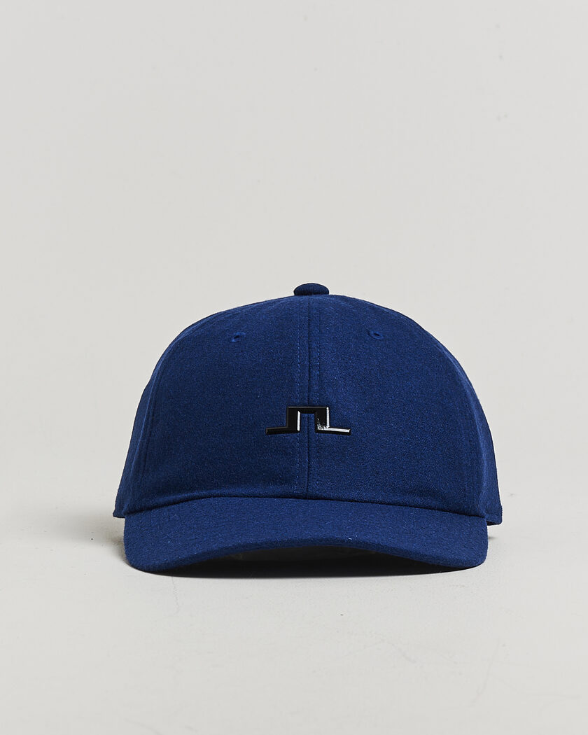 J.Lindeberg Winter Wool Cap JL Navy – Bleu