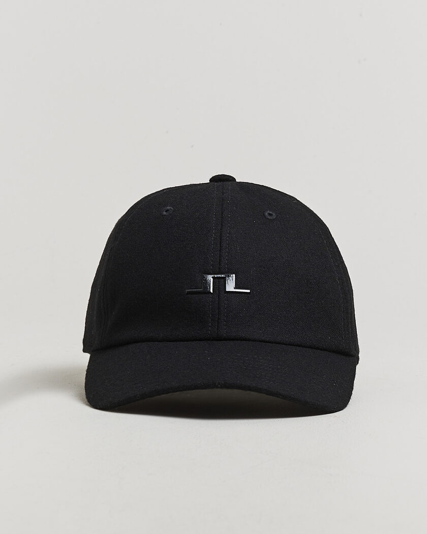 J.Lindeberg Winter Wool Cap Black – Noir