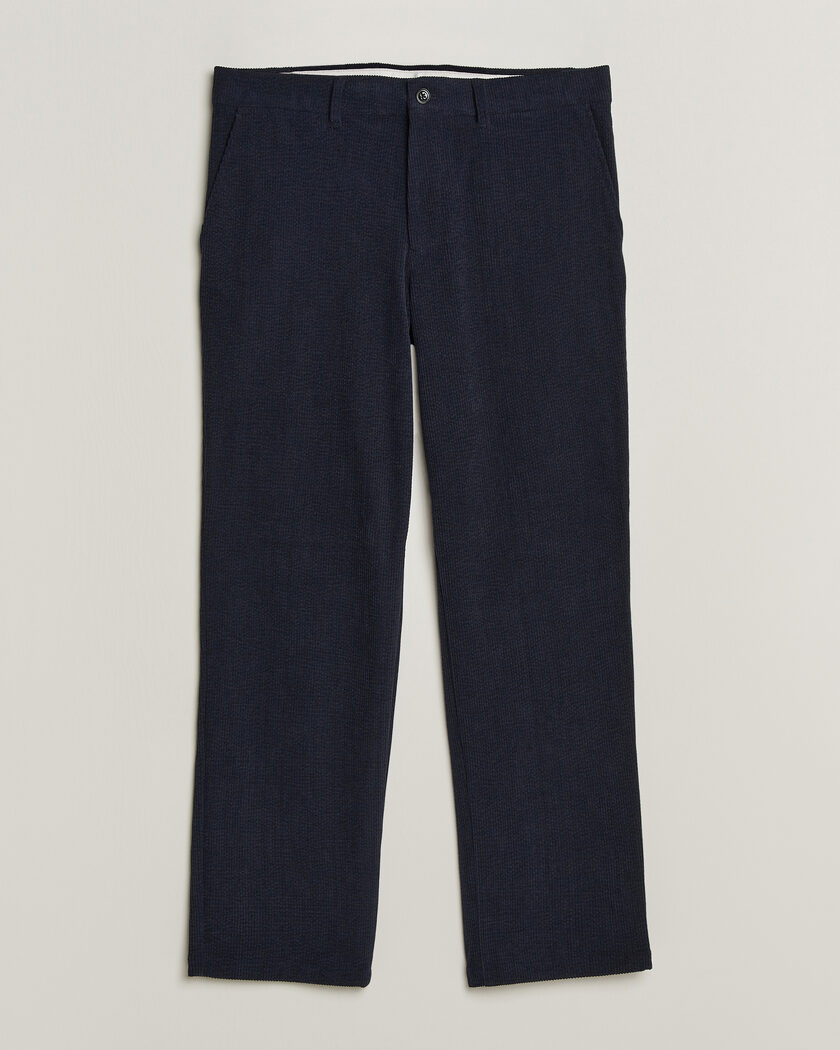 J.Lindeberg Logan Drape Cord Pants JL Navy – Bleu