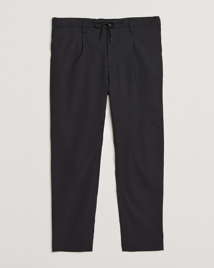 J.Lindeberg Harris Stretch Wool Pants Black – Noir