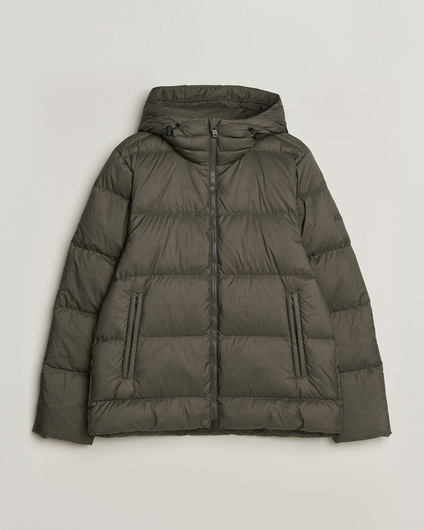 J.Lindeberg Daryl Crinkle Down Jacket Chimera Green – Vert
