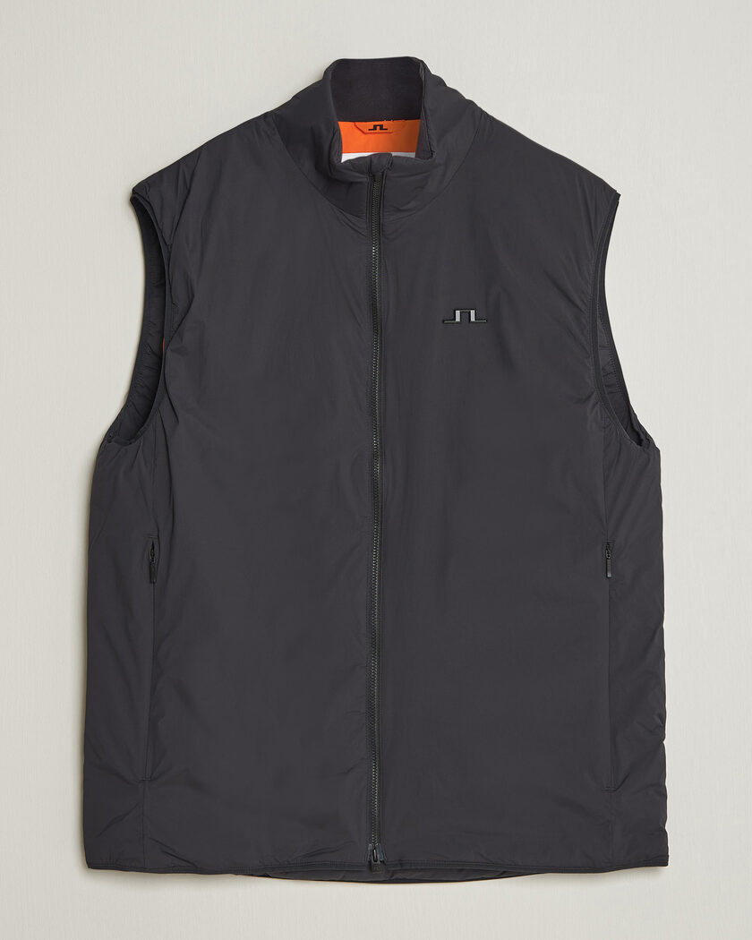 J.Lindeberg Clinton Padded Vest Black – Noir