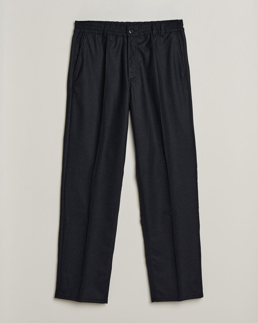 Forét Clay Wool Pants Navy – Bleu