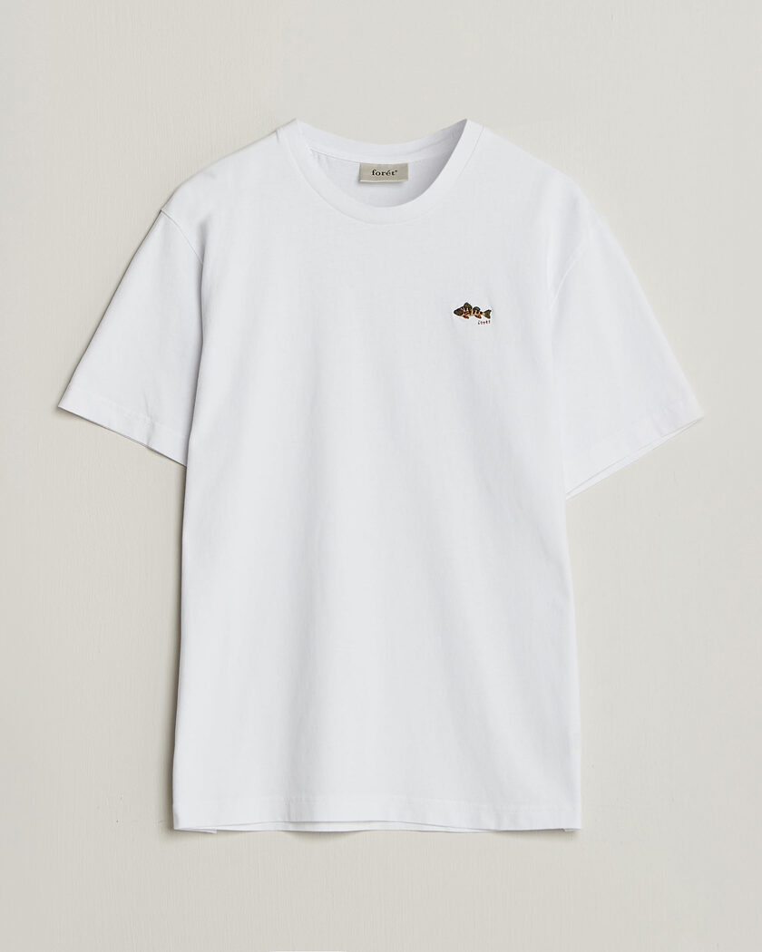 Forét Perch T-Shirt White – Blanc