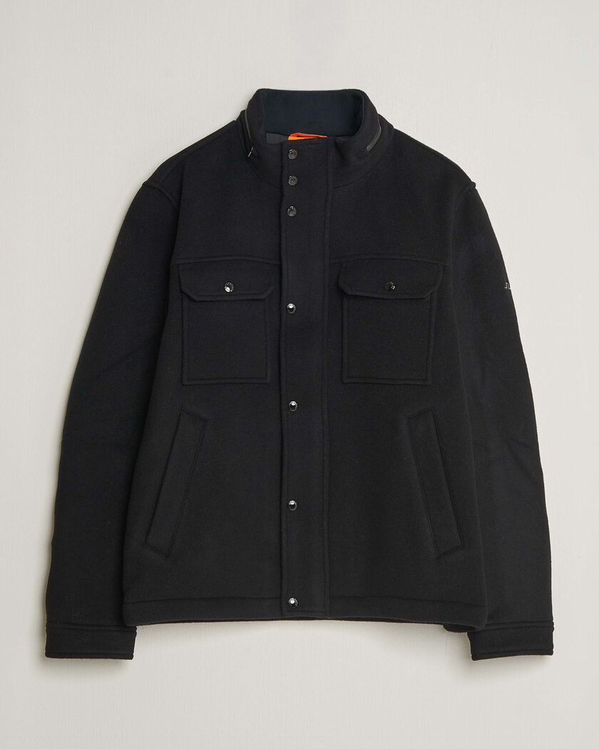 J.Lindeberg Bailey Wool Field Jacket Black – Noir