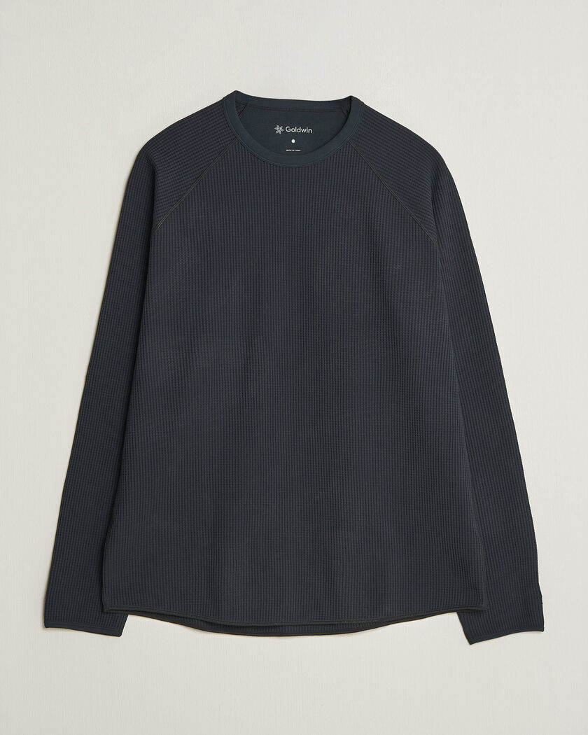 Goldwin WF Light Long Sleeve T-Shirt Black – Noir