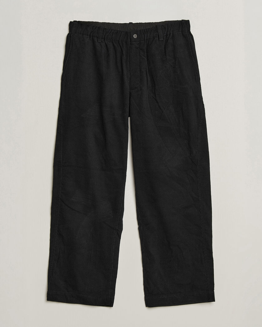 Goldwin Corduroy Straight Pants Black – Noir