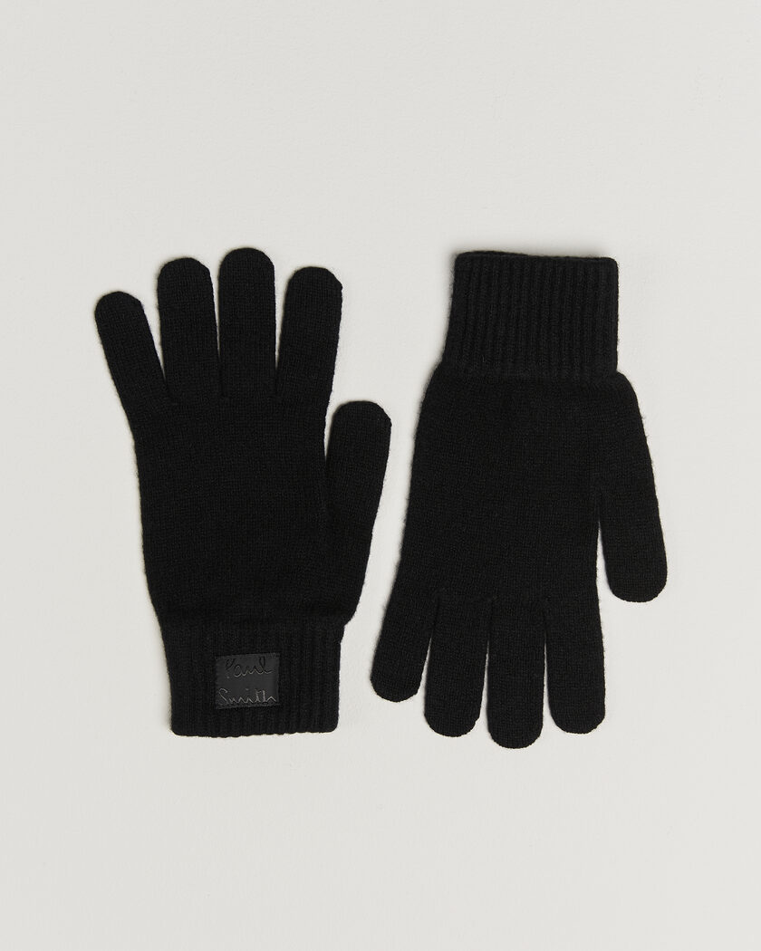 Paul Smith Cashmere Glove Black – Noir