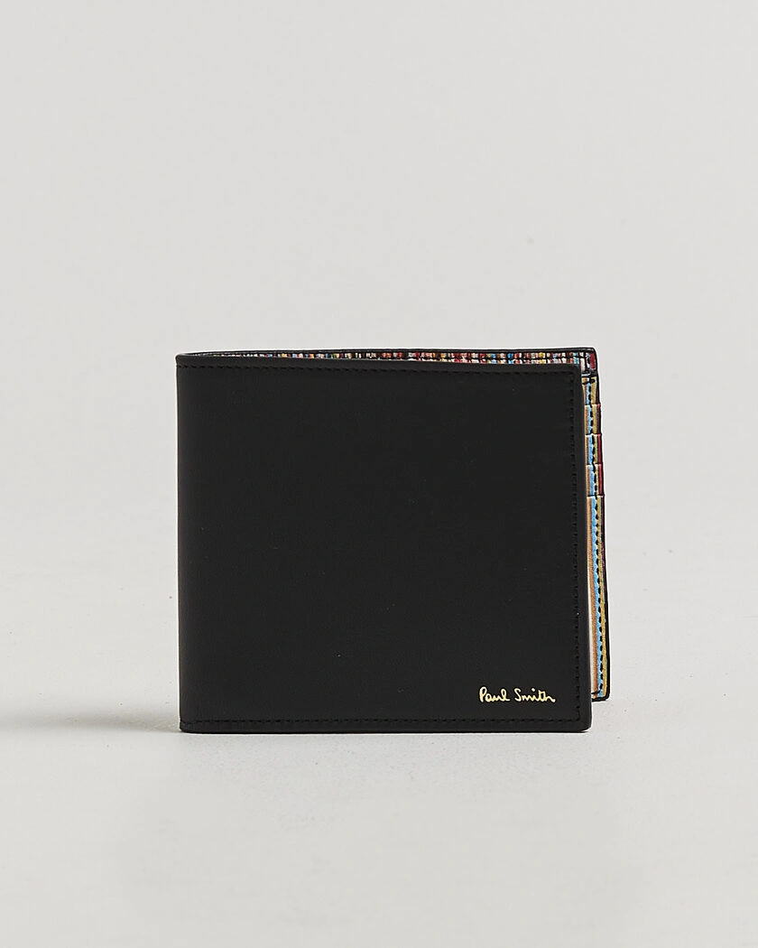 Paul Smith Signature Stripe Billfold Black – Noir