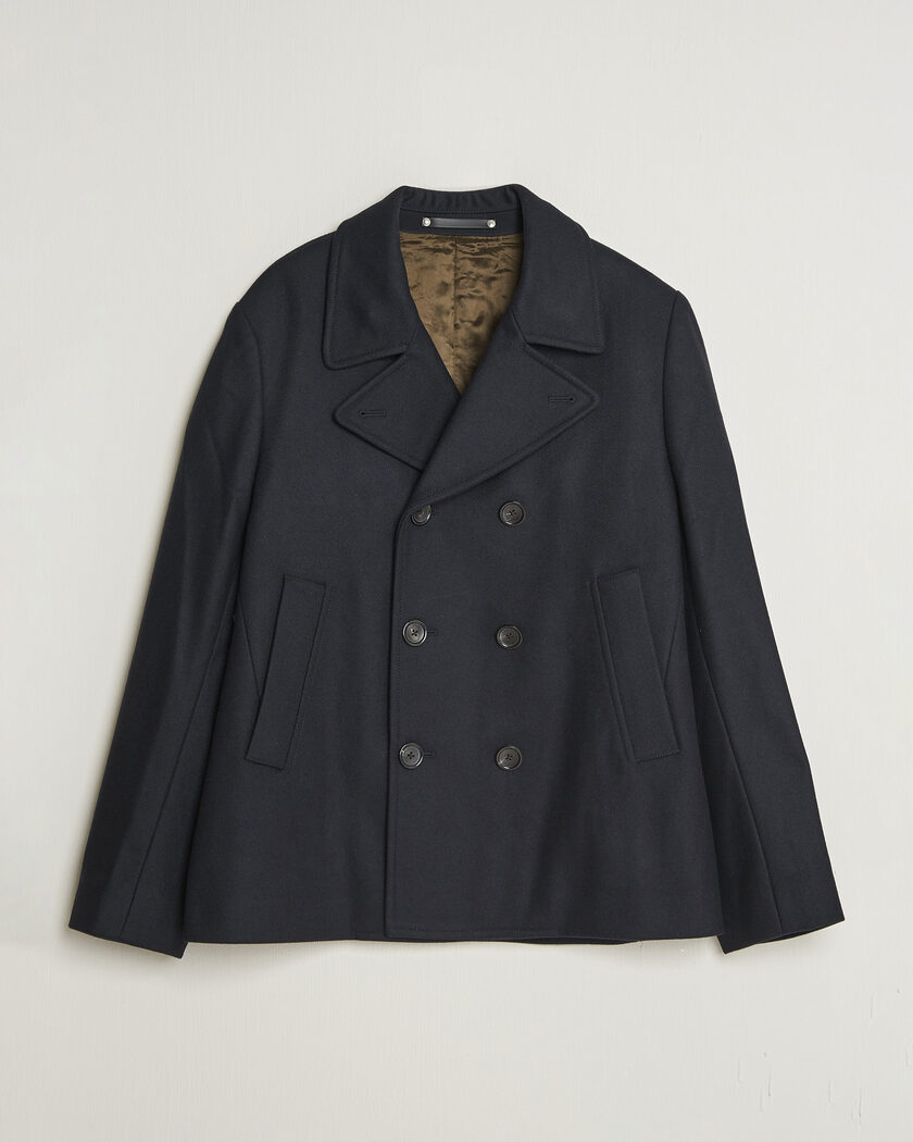 PS Paul Smith Wool Peacoat Navy – Bleu