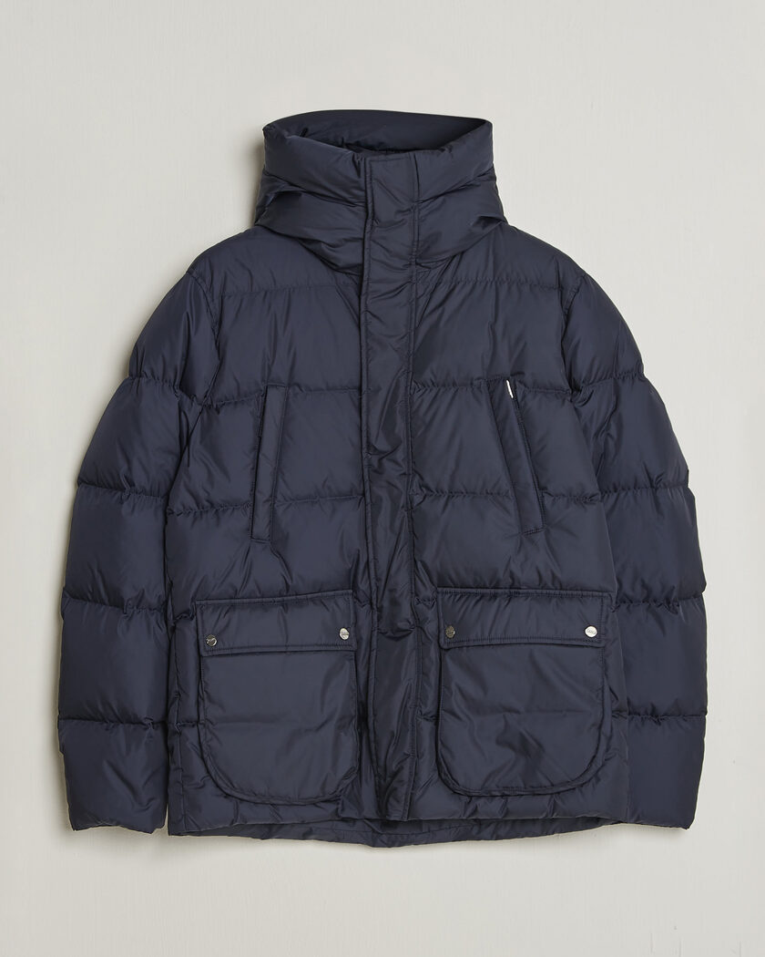 Herno Chamonix Down Parka Navy – Bleu
