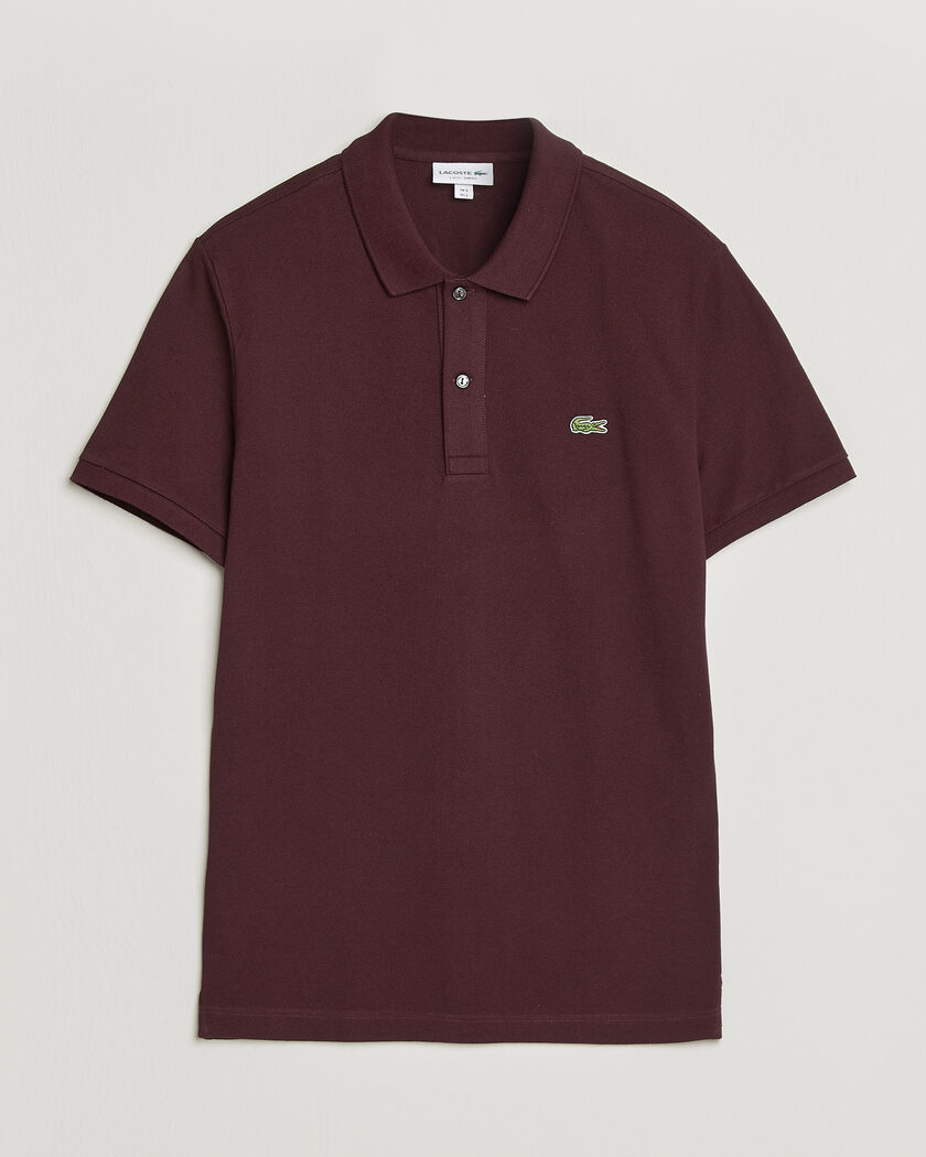 Lacoste Slim Fit Polo Piké Oxalis – Rouge