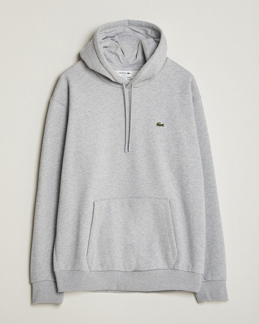 Lacoste Hoodie Silver Chine – Gris