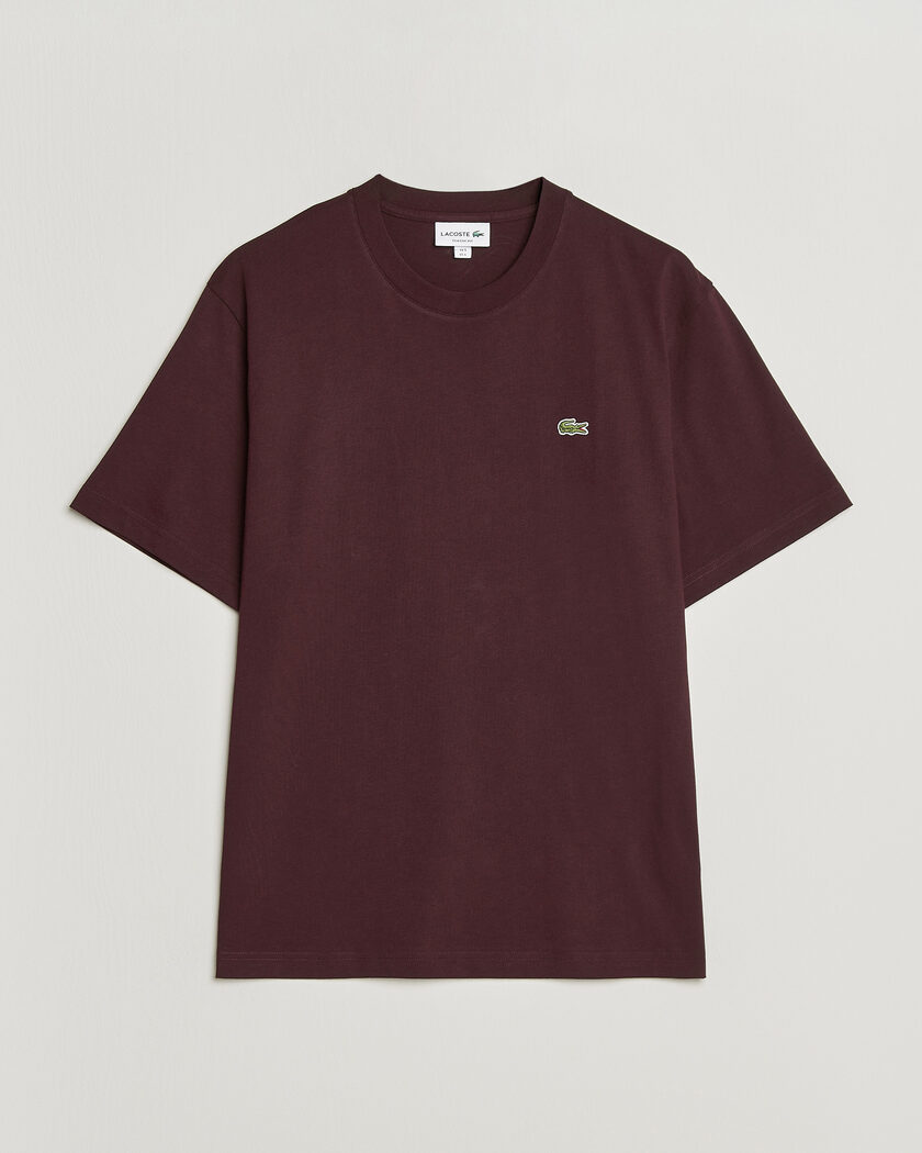 Lacoste Crew Neck T-Shirt Oxalis – Rouge