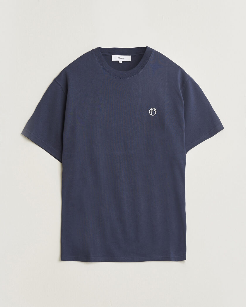 Palmes Ball T-Shirt Navy – Bleu