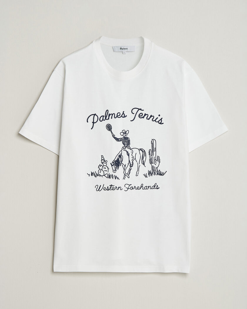 Palmes Western T-Shirt White – Blanc