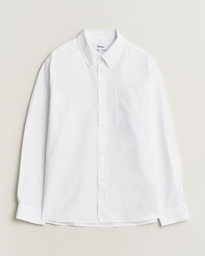 Palmes Deuce Oxford Shirt White – Blanc