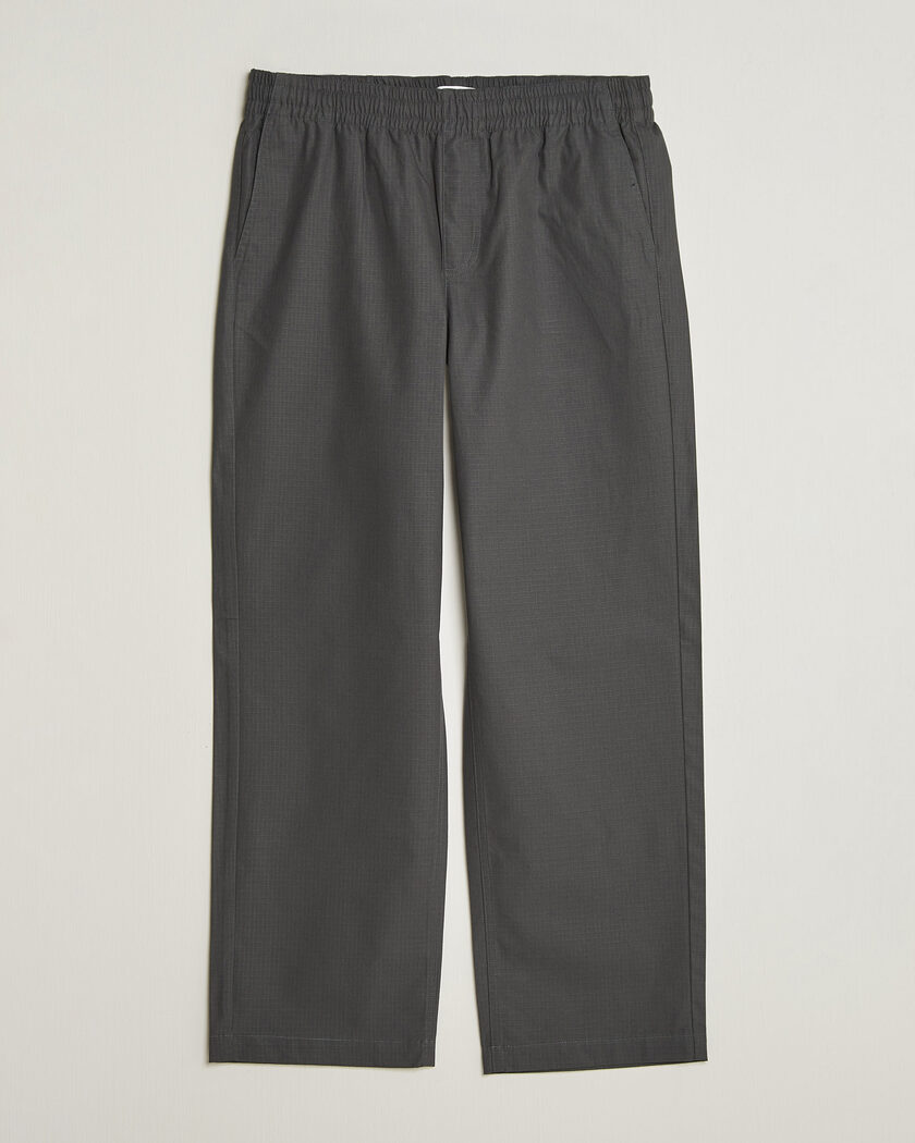 Palmes Lucien Ripstop Trousers Charcoal – Gris