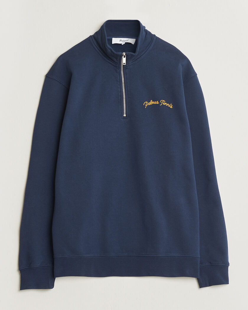 Palmes Western Zip Jacket Navy – Bleu