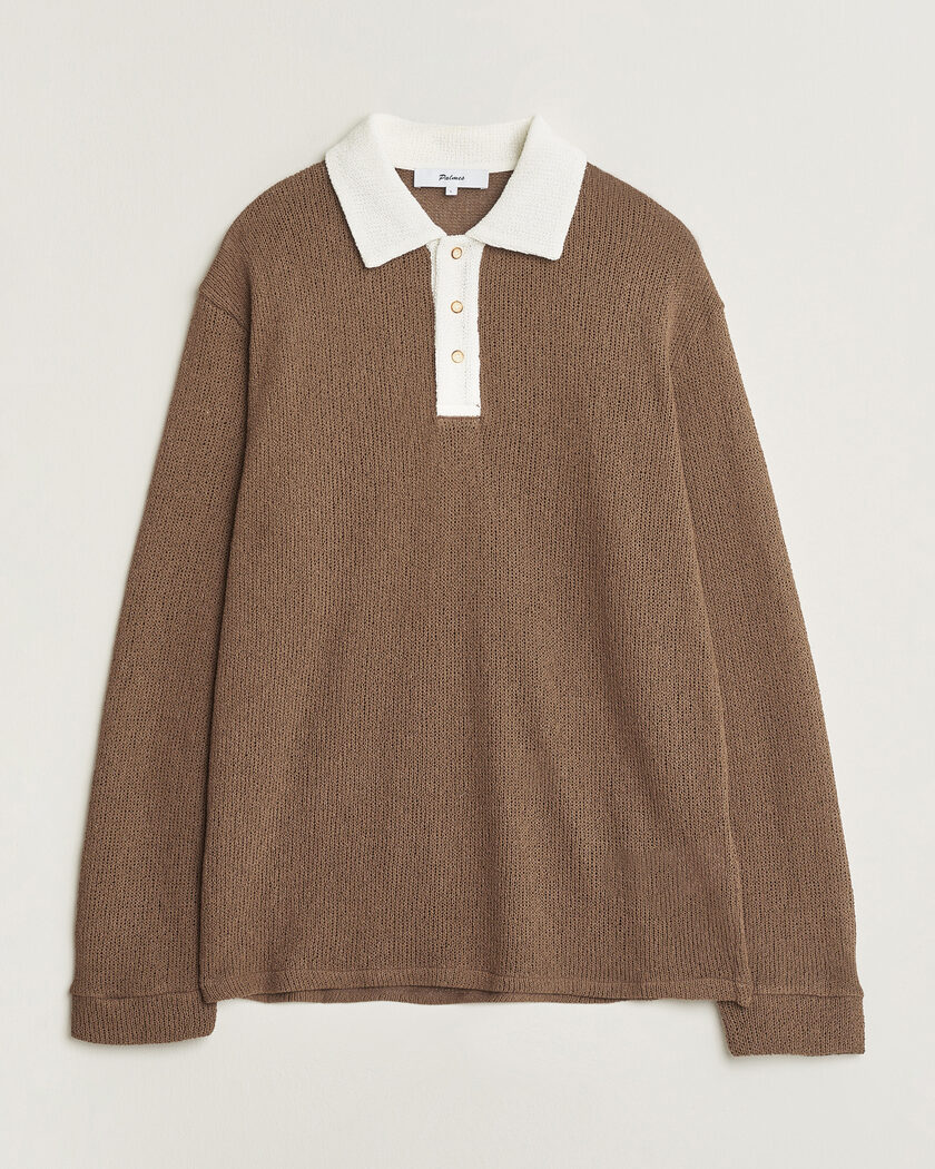 Palmes Knitted Rugby Brown – Marron
