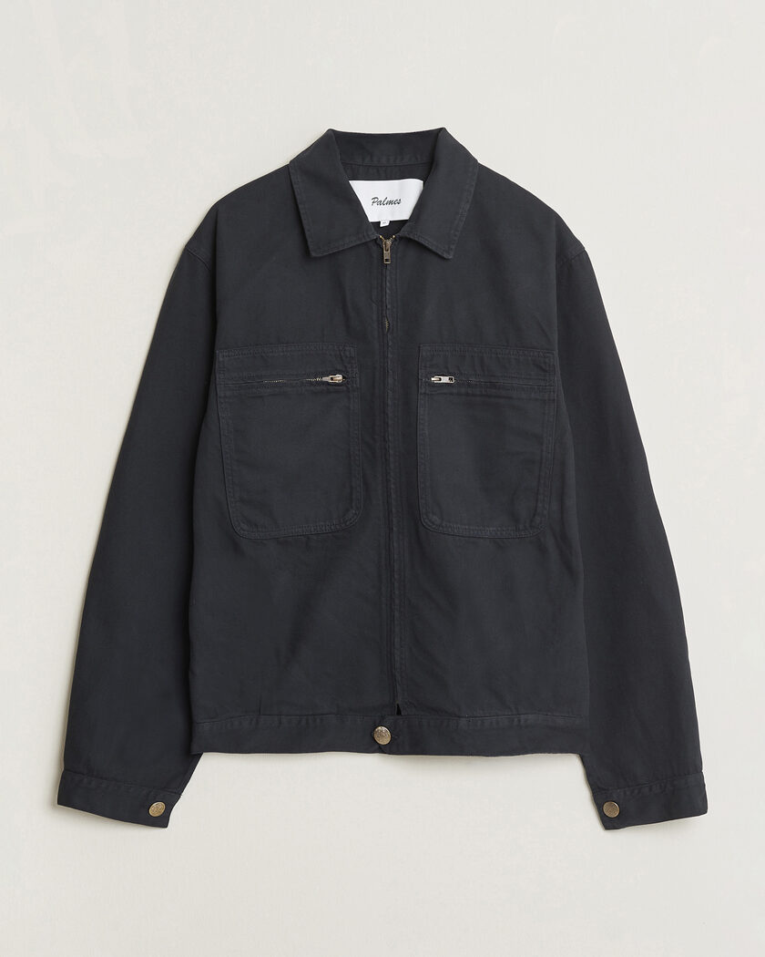 Palmes Worker Jacket Black – Noir