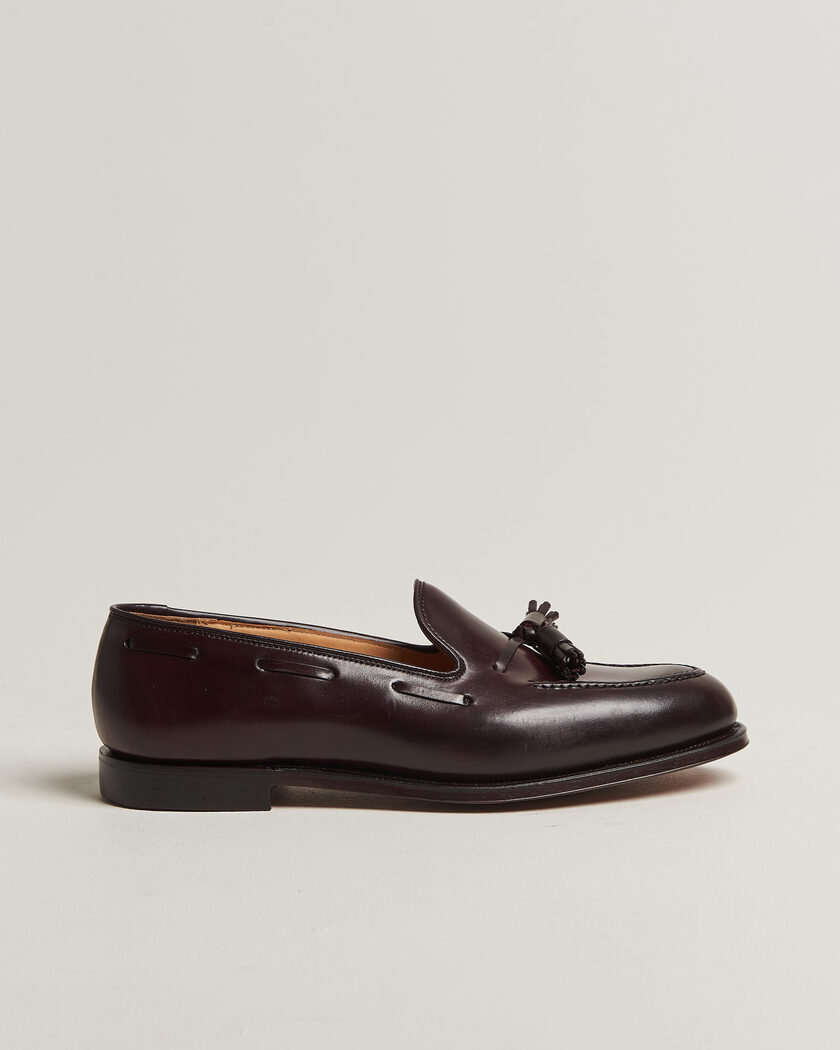 Crockett & Jones Cavendish Burgundy Shell Cordovan – Marron