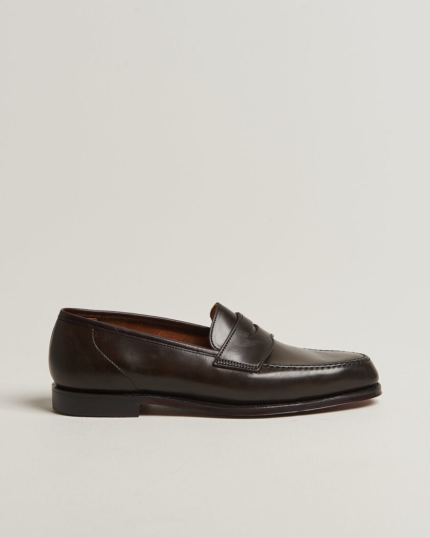 Crockett & Jones Harvard Dark Brown Shell Cordovan – Marron