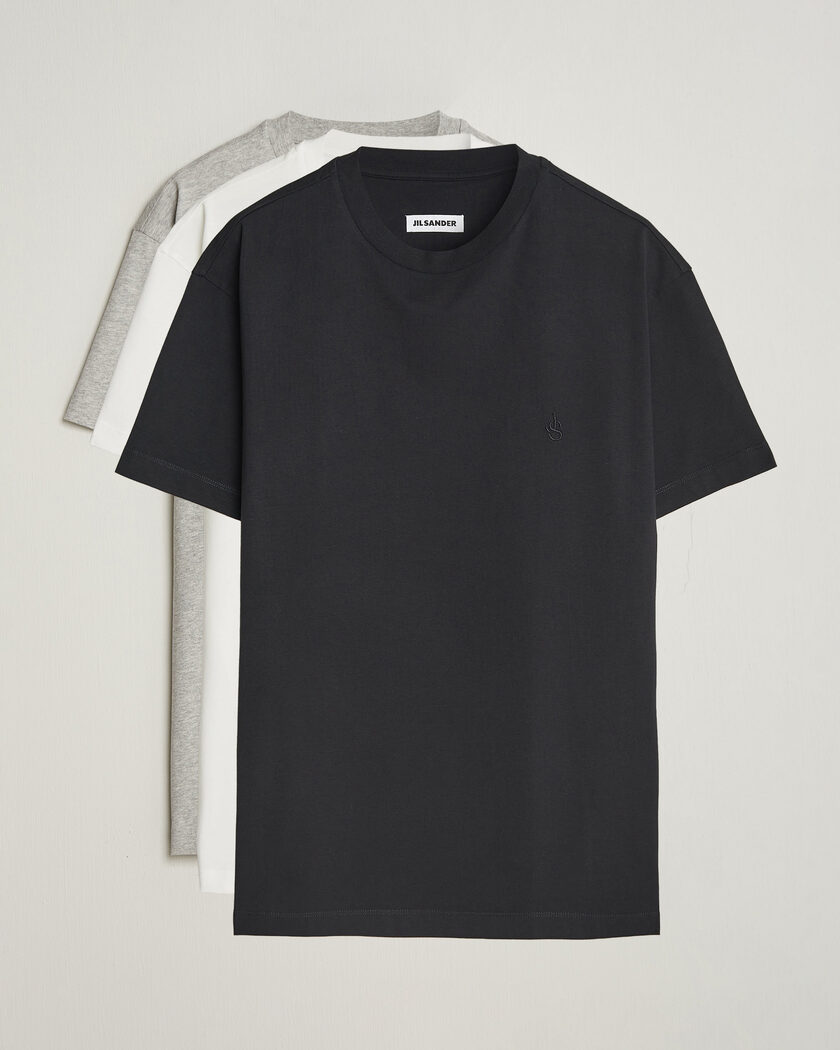 Jil Sander 3-Pack T-Shirts Multi – Multicolore