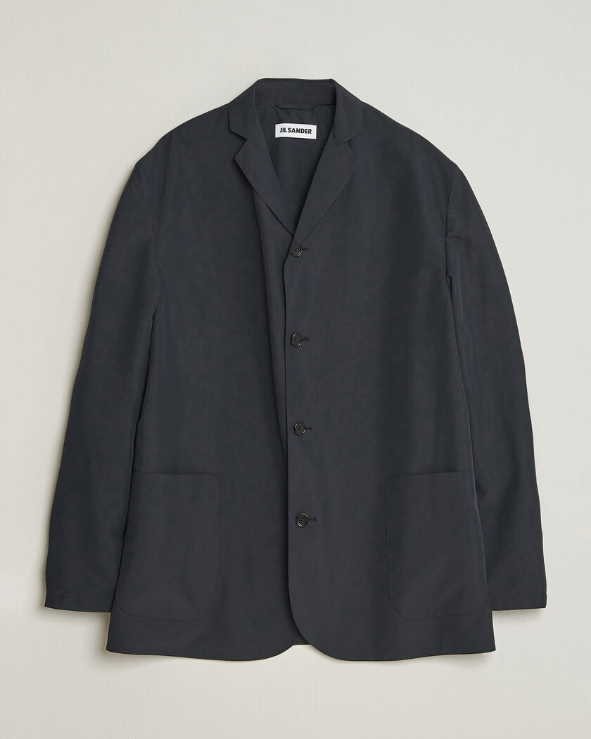 Jil Sander Sports Jacket Black – Noir