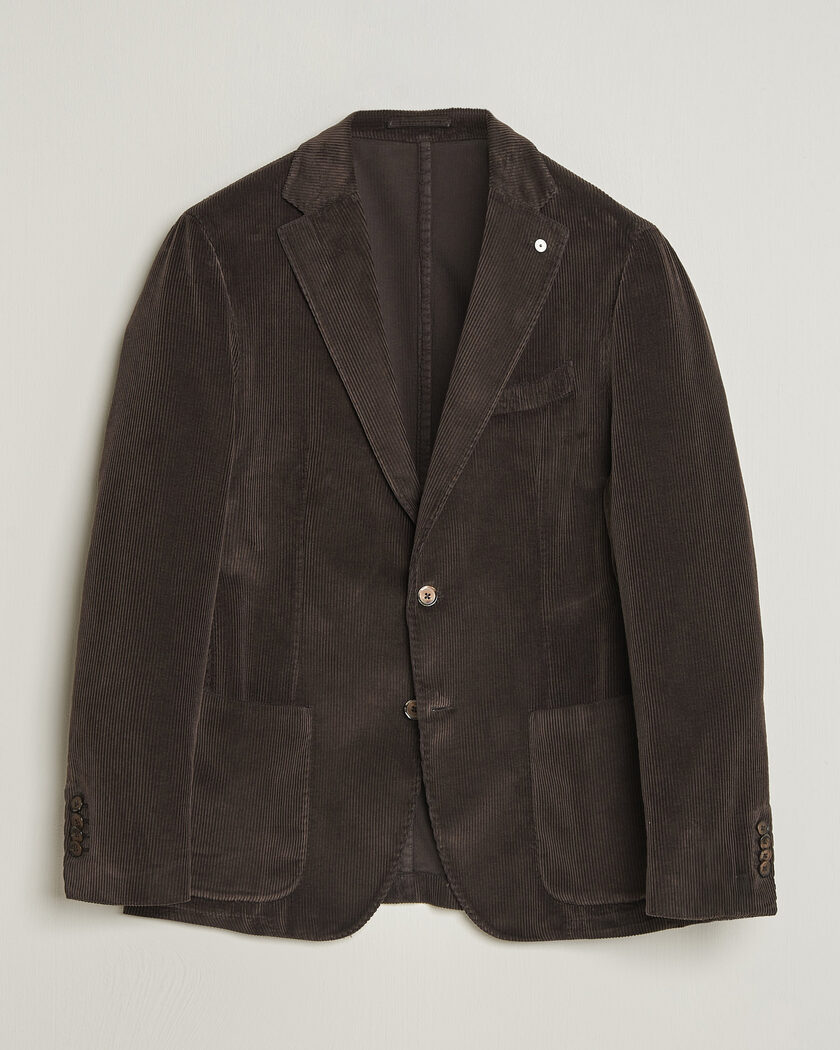 L.B.M. 1911 Jack Corduroy Blazer Brown – Marron