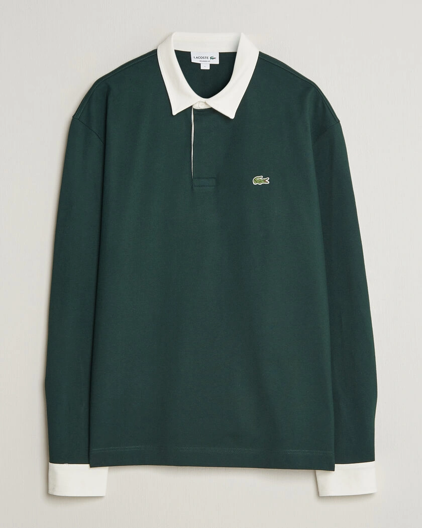 Lacoste Heavy Cotton Rugger Sinople – Vert