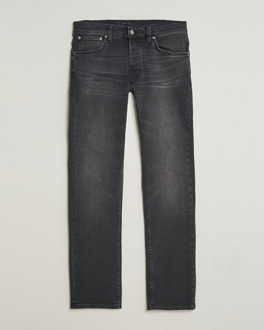 Nudie Jeans Grim Tim Jeans Black Mist – Noir