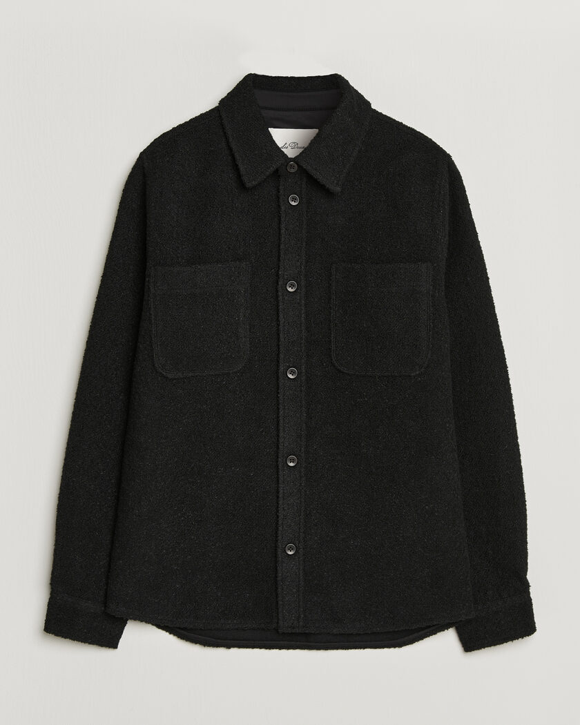 LES DEUX Boucle Overshirt Black – Noir