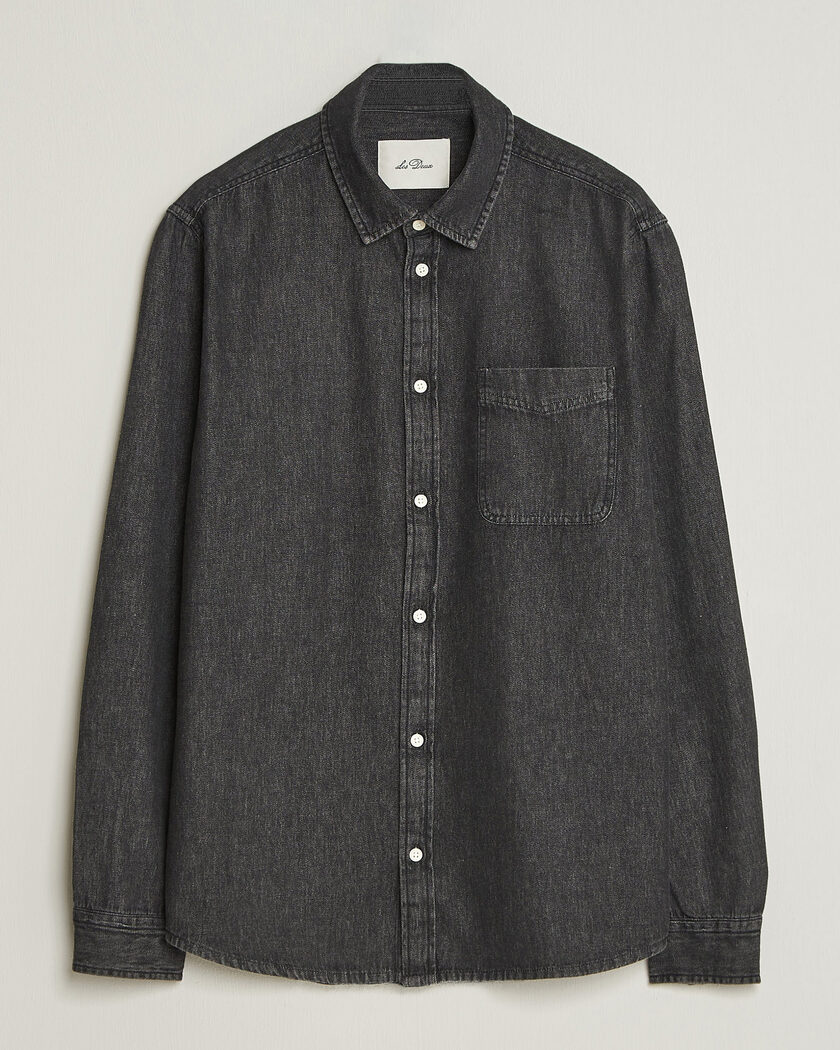 LES DEUX Denim Shirt Black Wash – Noir