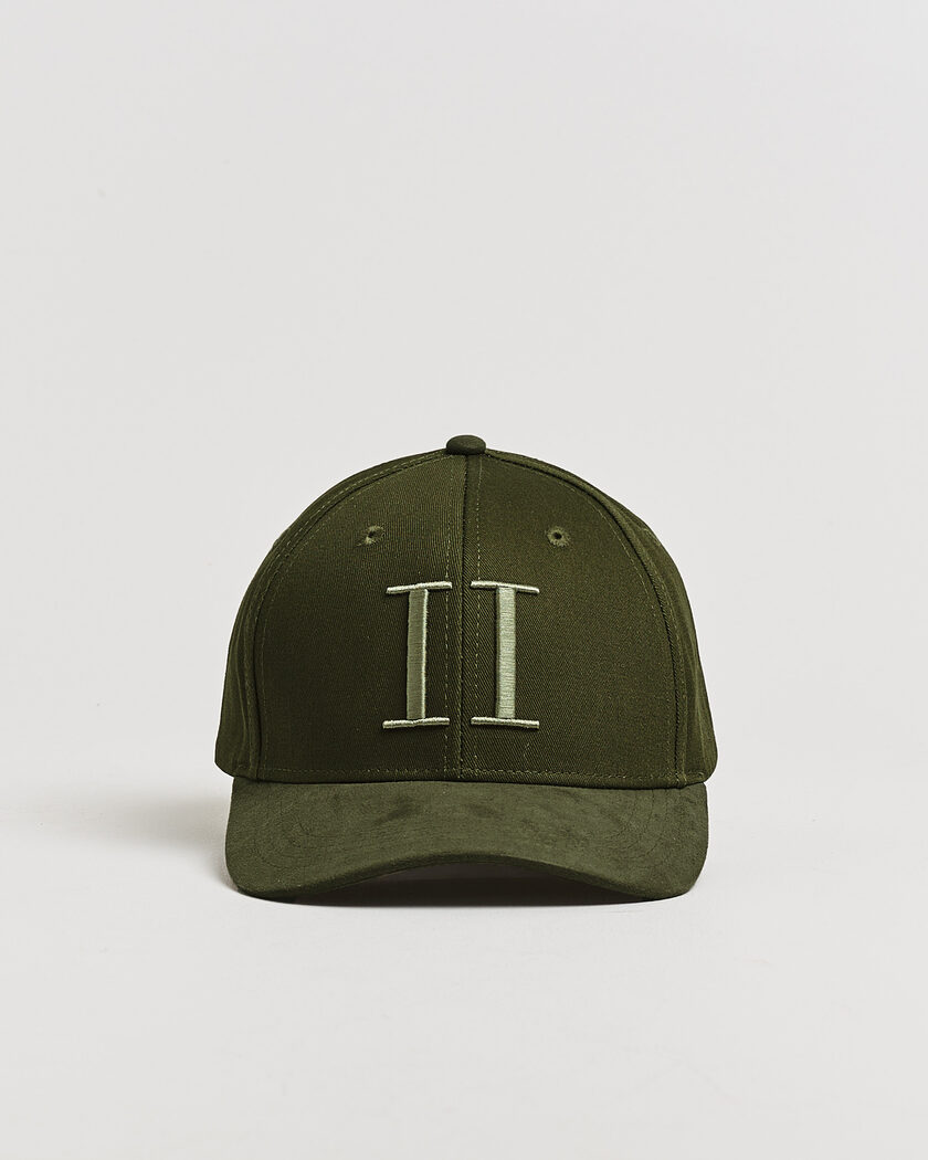 LES DEUX Core Baseball Cap Olive Night – Vert