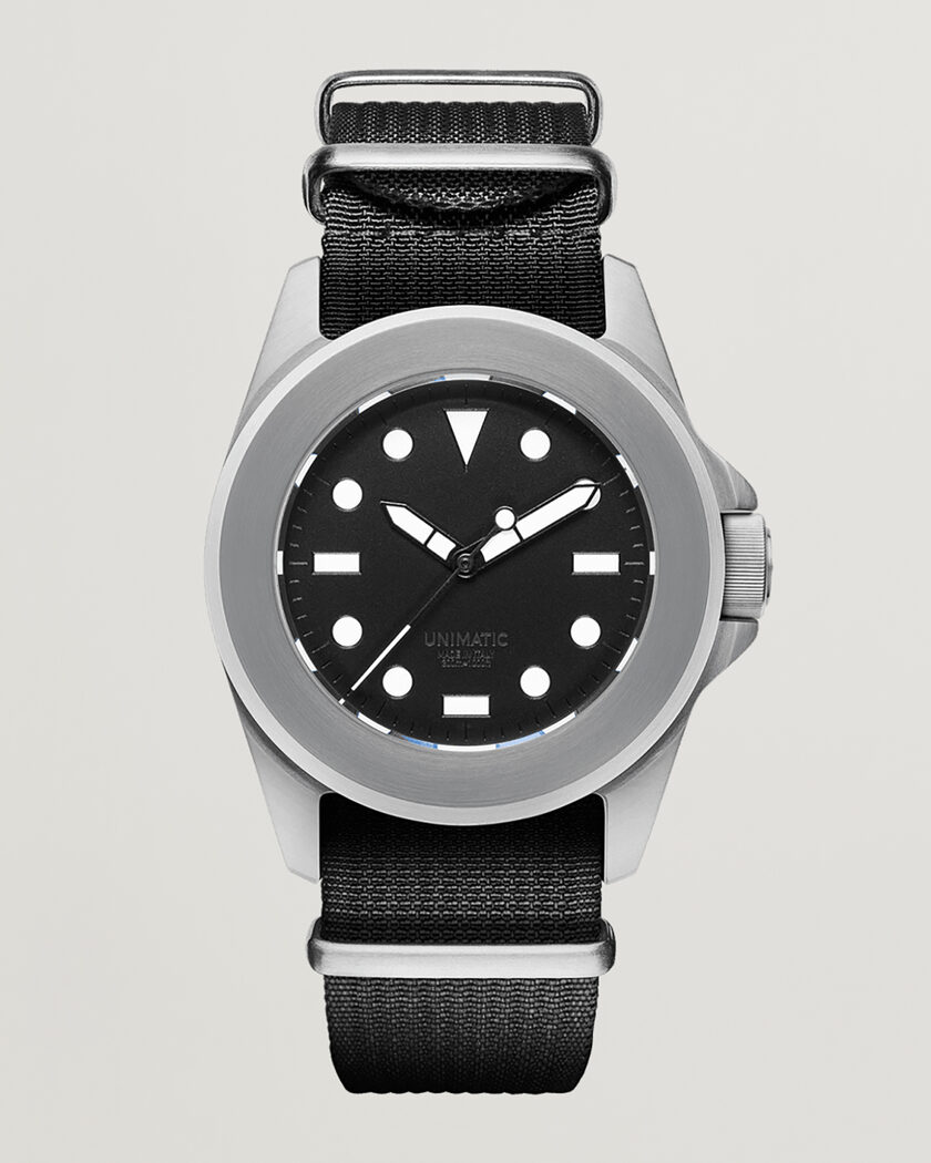 UNIMATIC Modello Quattro Limited Military Watch Black – Noir