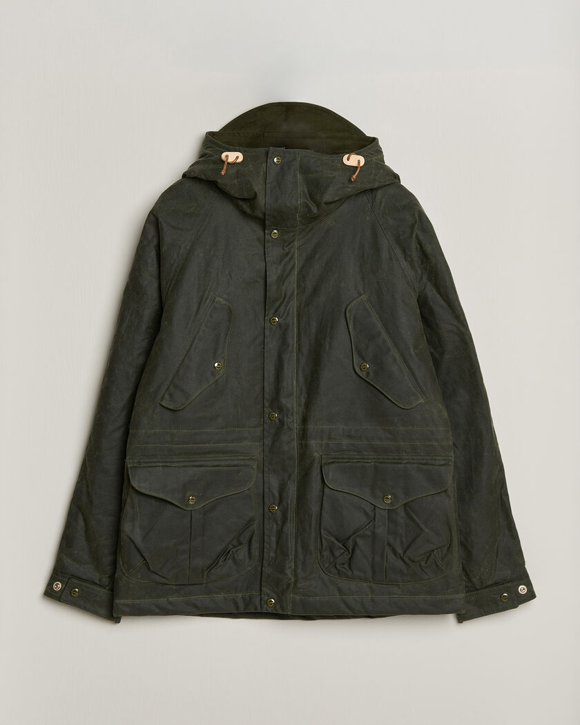 Manifattura Ceccarelli New Fisherman Parka Dark Green – Vert