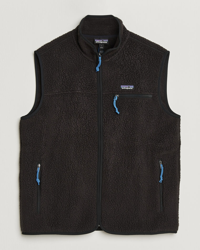 Patagonia Retro Pile Vest Black – Noir