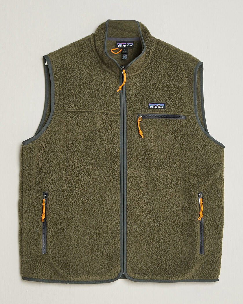 Patagonia Retro Pile Vest Basin Green – Vert