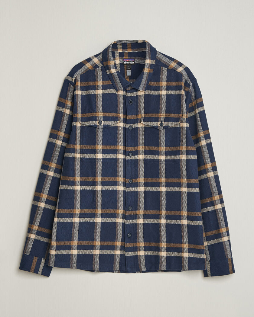 Patagonia Fjord Flannel Shirt New Navy – Bleu