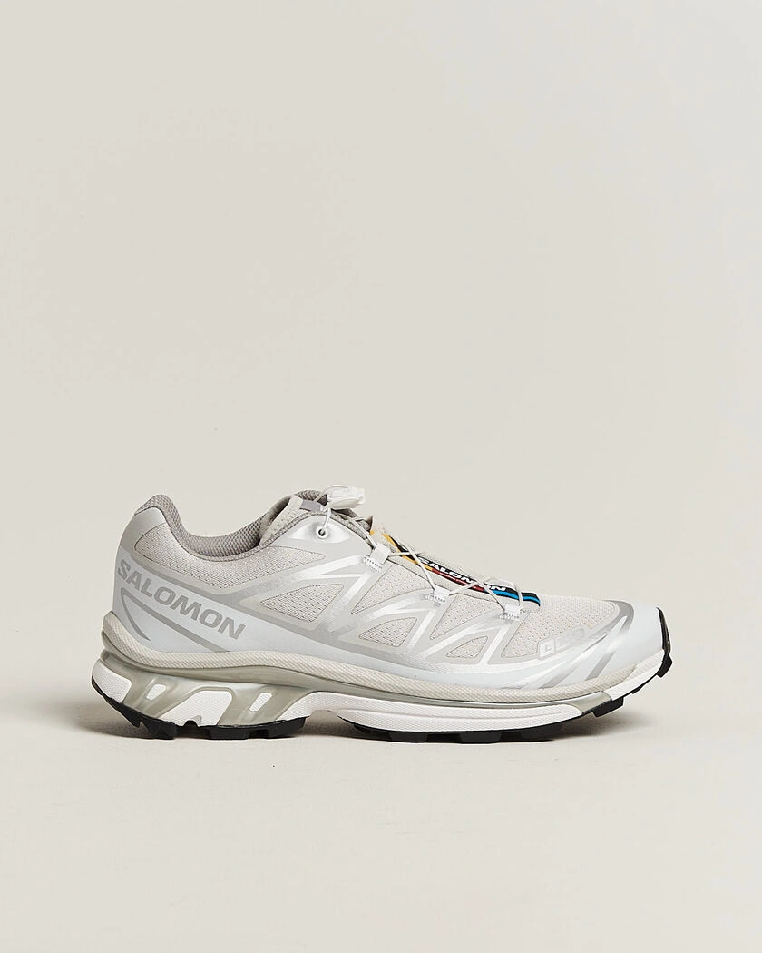 Salomon XT-6 Sneakers Lunar Rock/Silver – Gris
