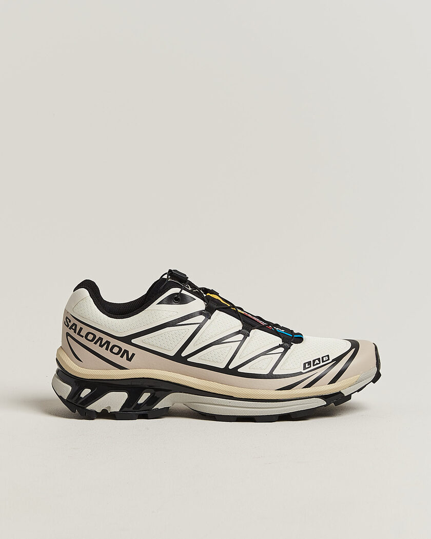 Salomon XT-6 Sneakers Vanilla Ice/Black – Blanc