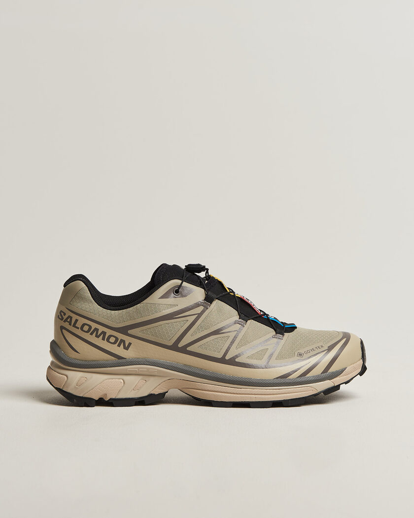 Salomon XT-6 GTX Sneakers White Pepper/Silver Sage – Vert